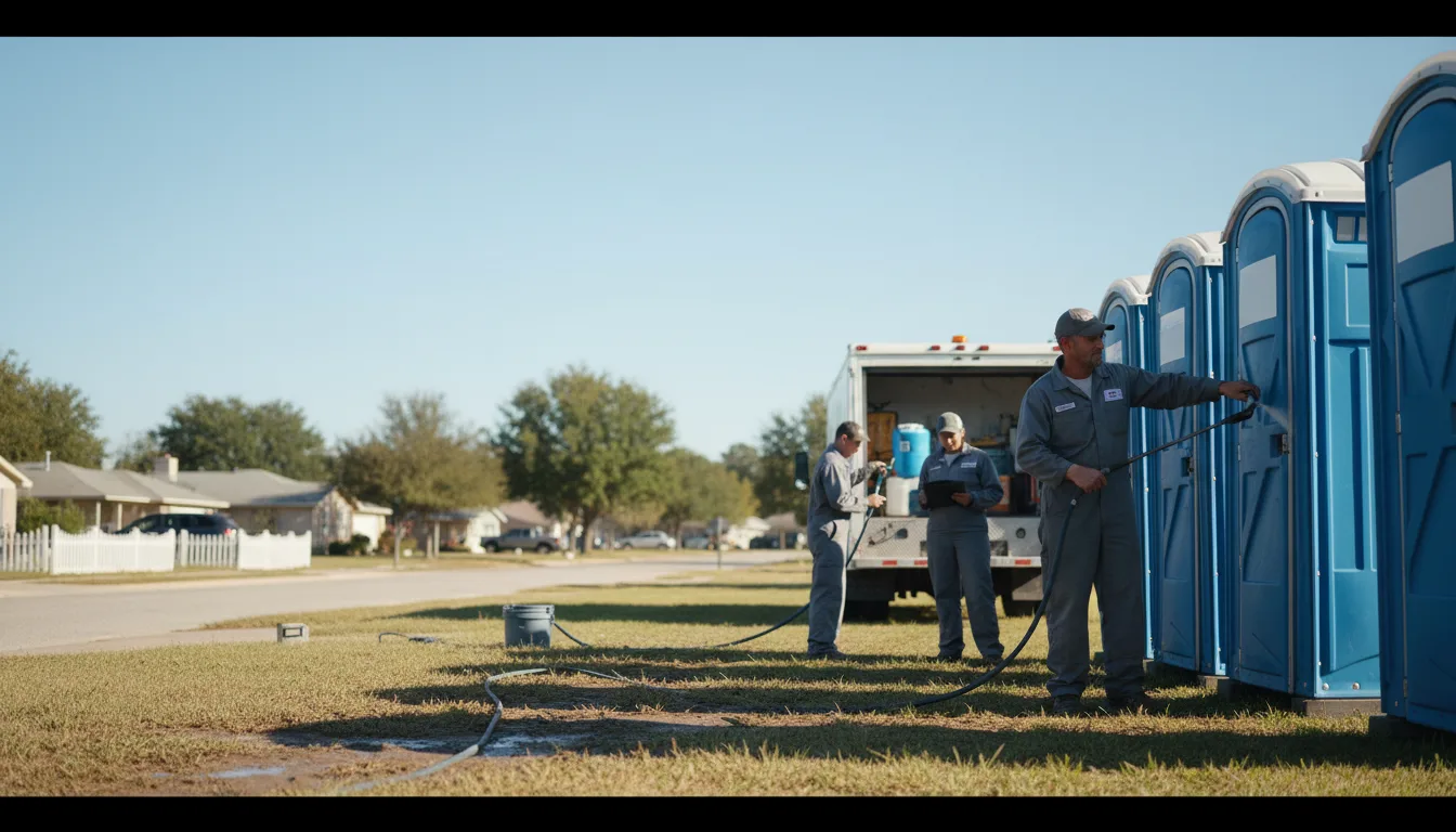 Long-Term Portable Toilet Rental in Mcrae, AR near me